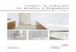 Corian: la colección de lavabos y fregaderosfordecoindustrial.com/.../2013/03/Fregaderos-y-Lavamanos-Corian.pdf · o lavamanos, es ína de las ventajas principales de este material