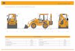 BACKHOE LOADER | 2Cwhitelocks.co.uk/wp-content/uploads/jcb-2cx.pdf · JCB Bakhoe Loaders feature heavy duty one piee mainframe, omponentised driveline and fully enlosed engine ompartment
