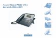 Alcatel OmniPCX Office Alcatel 4028/4029 - .Alla scoperta del vostro telefono 6 Alcatel 4028 Microtelefono
