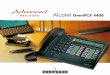 Alcatel OmniPCX 4400 - .1 User Guide Advanced REFLEXES” Alcatel OmniPCX” 4400 Your Advanced REFLEXES”