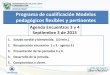 Programa de cualificación Modelos pedagógicos …formaciondocentevalle.com/wp-content/uploads/2014/12/Presentación... · Programa de cualificación Modelos pedagógicos flexibles