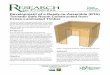 Development of a Ready-to-Assemble (RTA) Tornado … · Tornado Safe Room Constructed from Cross-Laminated Timber Figure 1. Proposed 8- by 8-ft CLT ready-to-assemble safe room. 