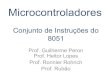 8051 Conjunto de Instruções do Microcontroladores …bioserver.cpgei.ct.utfpr.edu.br/disciplinas/sistmicro/aulas/aula2.pdf · • Um microcontrolador executa ... Define Byte Cria