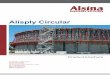 Alisply Circular - alsina.com · Alsina Systems - Alisply Wall Solutions GR-2 adjustable clamp The GR-2 Adjustable Clamp is designed for the joining of panels needing wooden fillers