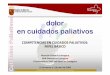 dolor en cuidados paliativos - FFIS - Inicio en cuidados paliativos COMPETENCIAS EN CUIDADOS PALIATIVOS: NIVEL BÁSICO Atención Primaria Cartagena HGB Defensa en Cartagena H Universitario