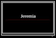 Jeremia - Biblische Lehrebiblische-lehre-wm.de/wp-content/uploads/2015/06/einfuehrung-in... · Jeremias Botschaft 1,10 . 21 ... Der Töpfer 18,1-10 Völlige Abhängigkeit von Gott