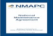 National Maintenance Agreement · Effective January 1, 2012 Building a Partnership of Safety, Productivity, Quality, and Strength National Maintenance Agreement 26107_Agreement.indd