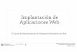 Implantación de Aplicaciones Web - jorgesanchez.net · [2.2] Creación profesional de aplicaciones web. Modelo de tres estados Implantación de Aplicaciones Web, módulo del ciclo