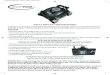 NITRO NC51 ROBOTIC POOL CLEANER OPERATION MANUAL · NITRO NC51 ROBOTIC POOL CLEANER OPERATION MANUAL ... • Place the cleaner into the pool and if needed rock the cleaner side to