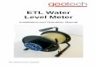 ETL Water Level Meter - Fondriest Environmental, Inc. · 6 Section 1: System Description Function and Theory The Geotech ETL Water Level Meter (ETL WLM) is a portable instrument used