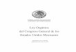 Ley Orgánica del Congreso General de los Estados Unidos ...cronica.diputados.gob.mx/MarcoJuridico/LeyOrganica.pdf · ñalan los artículos 52 y 56 de la Constitución Política de