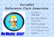 VersaRef Reference Clock Generator - MoeTronix … · VersaRef Reference Clock Generator 0.01Hz to 200MHz Internal 10MHz Oven Osc GPS Lockable 8-19 VDC Power 3.3V Square wave output