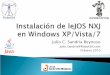Instalación de leJOS NXJ en Windows XP/Vista/7 · Hassenplug: HTML. Instalación de ... `Asegurarse de poder ejecutar javac.exe y java.exe desde la línea de comandos. ... ejecutando