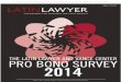 PRO BONO SURVEY 2014 - BMAJ Abogados · THE ABA SECTION OF INTERNATIONAL LAW 2015 SPRING MEETING. brings together over 1,200 leading international attorneys, corporate counsel, government