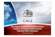 Plan Región Magallanes y Antártica Chilena Programa de ... · • Parque Nacional Torres del Paine • Canales patagónicos • Sur de Tierra del Fuego y ... Mejoramiento de Mirador