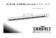 COLORband PiX-M User Manual - CHAUVET DJ · The product provides power linking via the Edison/IEC outlet located in the back of the unit. Power Linking Diagram . 1. ... Page 10 of