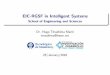 EIC-RGSF in Intelligent Systems - sitios.itesm.mxsitios.itesm.mx/congresodeinvestigacion/giees/presentaciones... · Dr. Juan Arturo Nolazco Flores (Regional Dean of School of Engi-neering