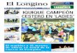 El Longino Soy del Norte - diariolongino.cldiariolongino.cl/wp-content/uploads/2015/07/longinoiqqjulio28.pdf · de lectores infantiles. ... se efectuará una misa solemne . por el
