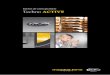 hornos de carro giratorio Techno ACTIVE - sercopan.comsercopan.com/wp-content/uploads/2014/02/TECHNO-ACTIVE.pdf · Perfecto equilibrio entre tecnología y diseño Originalidad y prestaciones