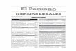 Publicacion Oficial - Diario Oficial El Peruano · Institucional - POI 2015 del Pliego 040: ... Juez Titular del Segundo Juzgado de Trabajo de Trujillo, ... la Caja Rural de Ahorro