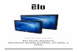 Elo Touch Solutions Monitores táctiles ET1002L, ET1502L y … · 2016-12-30 · Antes de configurar y encender su nuevo monitor táctil, lea todo ... Para encender o apagar el monitor