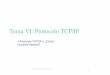 Tema VI: Protocolo TCP/IP - Pagina personal de … · • Problemas Las tablas de enrutamiento de Internet estaban empezando a ... •Subnetting (VLSM Variable Length Subnet Masking)