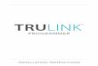 TruLink Programmer Installation Instructions - … · TruLink Programmer Installation Instructions Keywords; BKLT2678-01-EE-XX; SPI 2014; TruLink Programmer Installation Instructions