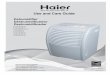 Use and Care Guide - Air & Watercache.air-n-water.com/manuals/haier-dm45ea.pdf · DM30EA DM30EA-L DM30A DM45EA DM65EA Dehumidifier Déshumidificateur Deshumidificador Use and Care