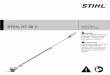 STIHL HT 56 C Owners Instruction Manual · STIHL HT 56 C WARNING Read Instruction Manual thoroughly before use and follow all safety precautions – improper use can cause serious