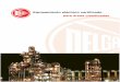 Equipamiento eléctrico certificado ... - DELGA S.A.I.C. …delga.com/pdf/folleto_general_delga.pdf · Nuestra Empresa Equipamiento eléctrico para áreas clasificadas y no clasificadas