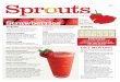 The nutrition newsletter for busy parents with growing … · Licuar 12 onzas de fresas congeladas, ... fresa ½ taza de jugo de naranja. Uvas ... Paletas de batido colóquelos en