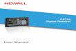 User Manual - Newall Electronics Manual 023-81380-UK-2(1)… · User Manual. 2 Contents Specification Page 3 Electrical Page 3 Physical Page 3 Environment Page 3 Accreditation Page