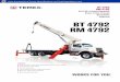 23.5 US t Lifting Capacity Boom Truck Crane s …4).pdf · RM 4792 Features: 23.5 US t ... ft 5 10 15 20 25 30 35 40 45 50 55 60 65 70 75 80 85 90 95 100 105 110 115 120 125 13 0