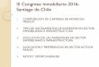 III Congreso Inmobiliario 2016- Santiago de Chile · santiago de chile i. composicion de carteras de afores en mexico ii. tipo de instrumentos de inversiÓn en sector inmobiliario