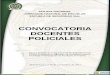 CONVOCATORIA DOCENTES POLICIALES - Policía Nacional de ... · Formación específica requerida en manejo de tics (en otro: mencionar las capacitaciones en ofimática, Windows, office,