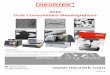 2016 Guía Consumibles Metalográficos - neurtek.com · la huella mediante análisis de imagen, máquinas Universales de ensayo y Charpy