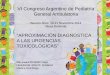 VI Congreso Argentino de Pediatría General Ambulatoria · etiologÍa: alcohol. ghb. marihuana. nitritos. hidrocarburos. monÓxido de carbono. benzodiacepinas. barbituricos. antipsicoticos