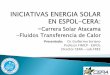 Presentado: Dr. Guillermo Soriano Profesor FIMCP - ESPOL ... · Mixed propulsion Electric engine 300 Watts and ... Además de los tramos de la competencia, ... Alimentos. Manufactura