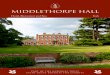 MIDDLETHORPE HALL - Amazon Web Services · Middlethorpe Hall is placed centrally within easy reach of all of these. Castle Howard York Minster North Yorkshire Moors Railway Rievaulx