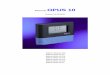 Manual OPUS 10 - dostmann-electronic.de · Manual OPUS 10 Seite 2 von 27 Table of contents 1 GENERAL 4 2 DISPLAY MODULE 6 3 MODULE WITH INTERNAL SENSORS 8 4 OPUS10 ... (8152.SGP…