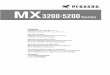 MX 3200 5200 Series - 2kltd. estrictamente, para de esa forma evitar da±os en la ... 5.Posici³n