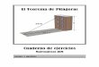 El Teorema de Pitágoras - William Vargas | Just another ... · listones de madera; los listones verticales son 20 cm y ... punto de penalti y se estrella en el punto central del