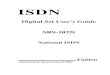 ISDN 1050 User Guide - Fujitsu .ISDN Digital Set User's Guide SRS-1025i National ISDN Delivering
