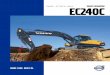 Ec240 VolVo ExcaVcator - LECTURA Specsa3c).pdf · machine’s computer balances maximum available horsepower to hydraulic output, preventing engine overload – regardless of load