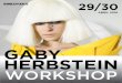 GABY HERBSTEIN workshopgabyherbstein.com/files/Gaby-Herbstein-Workshop.pdf · Ya que consideramos que en el arte todo recurso es válido, dependiendo de la intención del artista