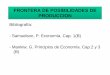 FRONTERA DE POSIBILIDADES DE PRODUCCIONcursos.clavijero.edu.mx/cursos/212_tec/modulo4/contenidos/document... · - Samuelson, P. Economía. Cap. 1(B) - Mankiw, G. Principios de Economía