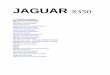 JAGUAR X350cmsinetwork.net/jag/X350 - 1. Table of contents.pdf · JAGUAR X350 1 : General Information 100 : Service Information 100-00 : General Information Description and Operation