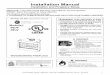 Installation Manual - Yahoo · VCG Royalton Series • BE36/42 • 4044-197 Installation Manual • Rev A • 02/18/15 1 ... F. Install Attic Insulation Shield 21 G. Roof Penetration
