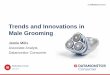 Trends and Innovations in Male Grooming and innovations in... · 2 About Datamonitor Consumer Today’s male consumer: What do men want? Top innovation trends in male grooming Summary