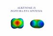 ALKENOAK (I) EGITURA ETA SINTESIA - ehu.eus(I).pdf · zaigu zis-trans edo E/Z isomeria. da lugar a la isomería cis-trans, también denominada isomería geométrica. Bi talde nagusiak